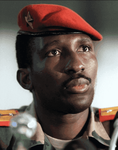Retrato de Thomas Sankara