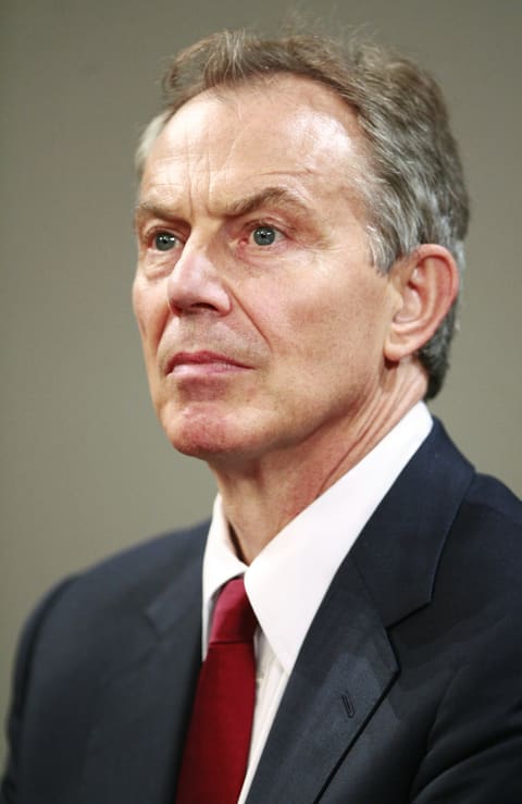 Retrato de Tony Blair