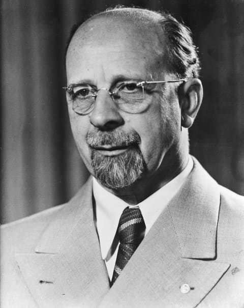 Retrato de Walter Ulbricht